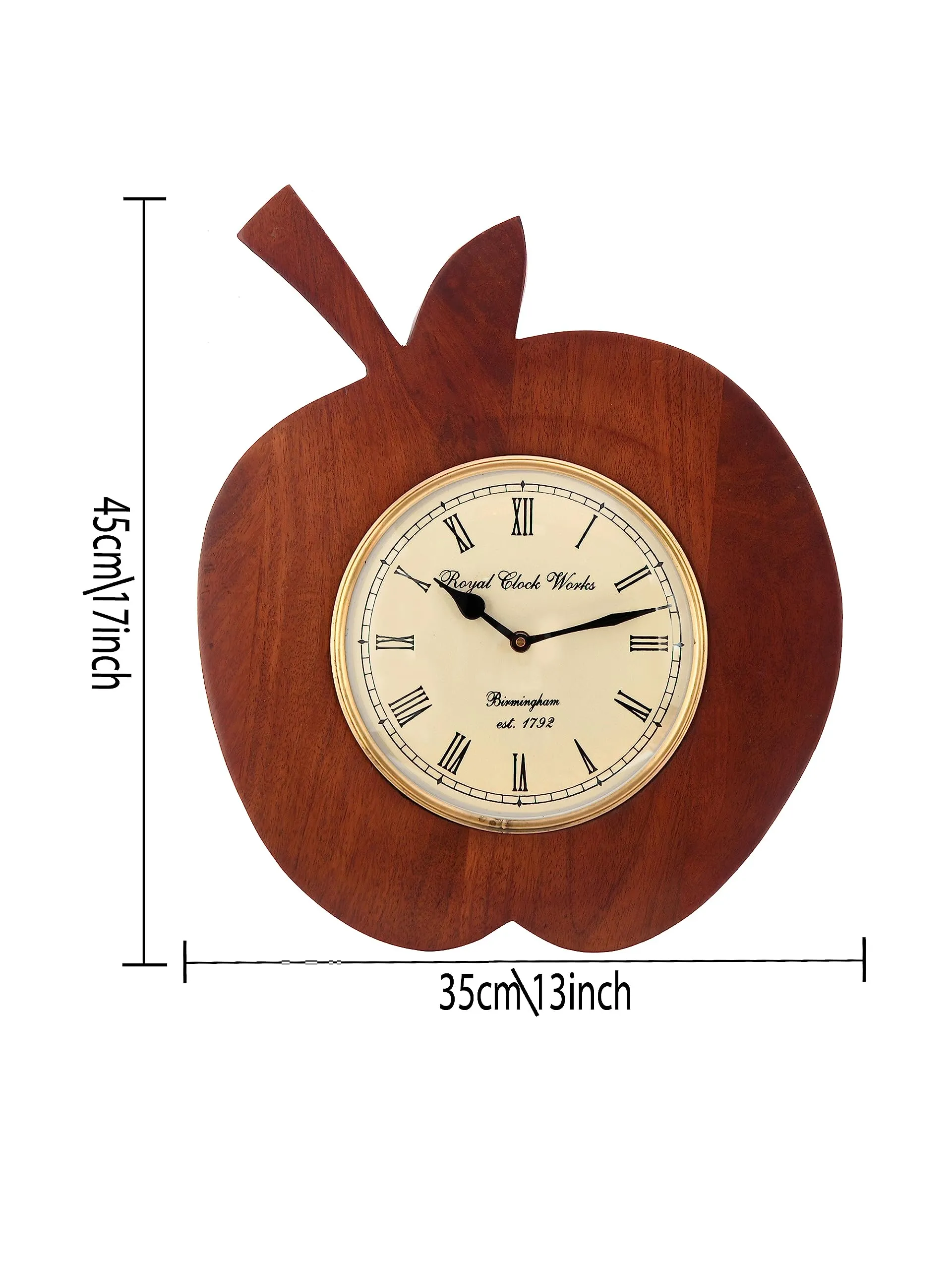 Aapno Rajasthan Apple Wooden Clock