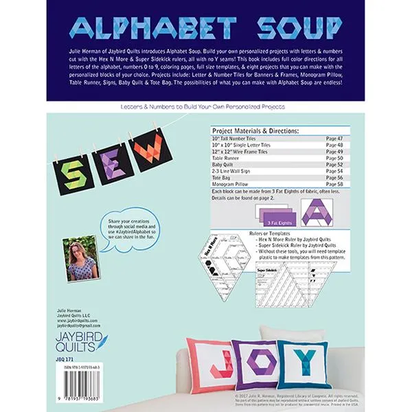 Alphabet Soup - Jaybird Quilts