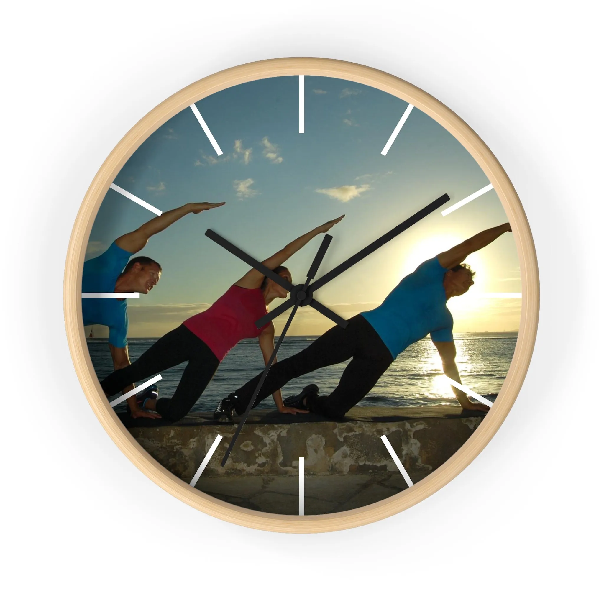 Bodies in Motion Wall Clock