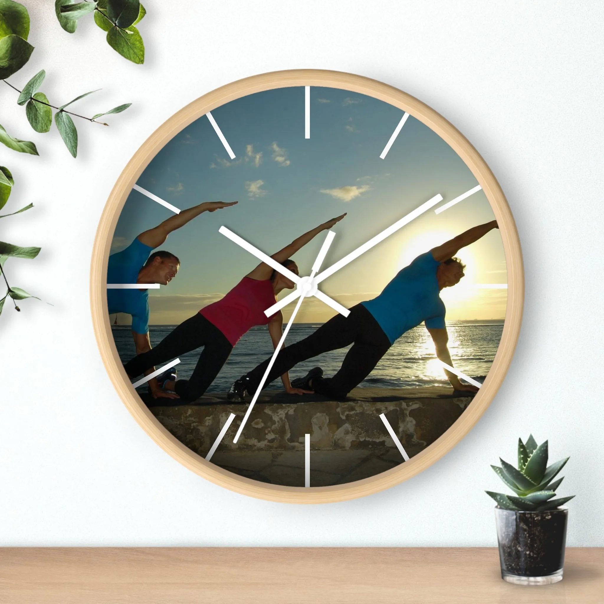 Bodies in Motion Wall Clock