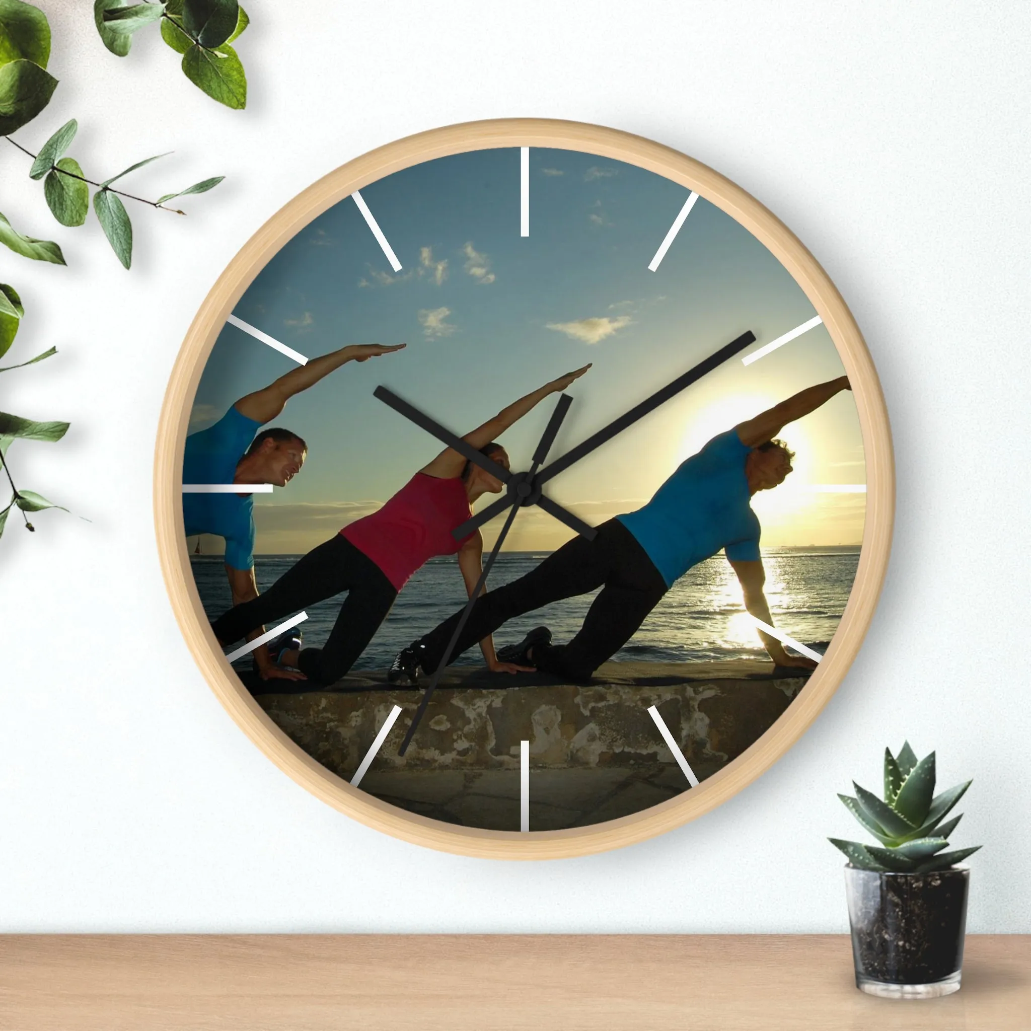 Bodies in Motion Wall Clock