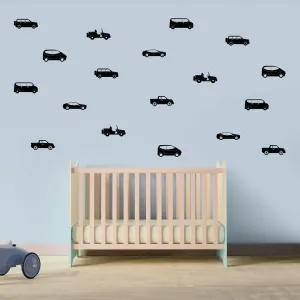 Car Pattern - Black