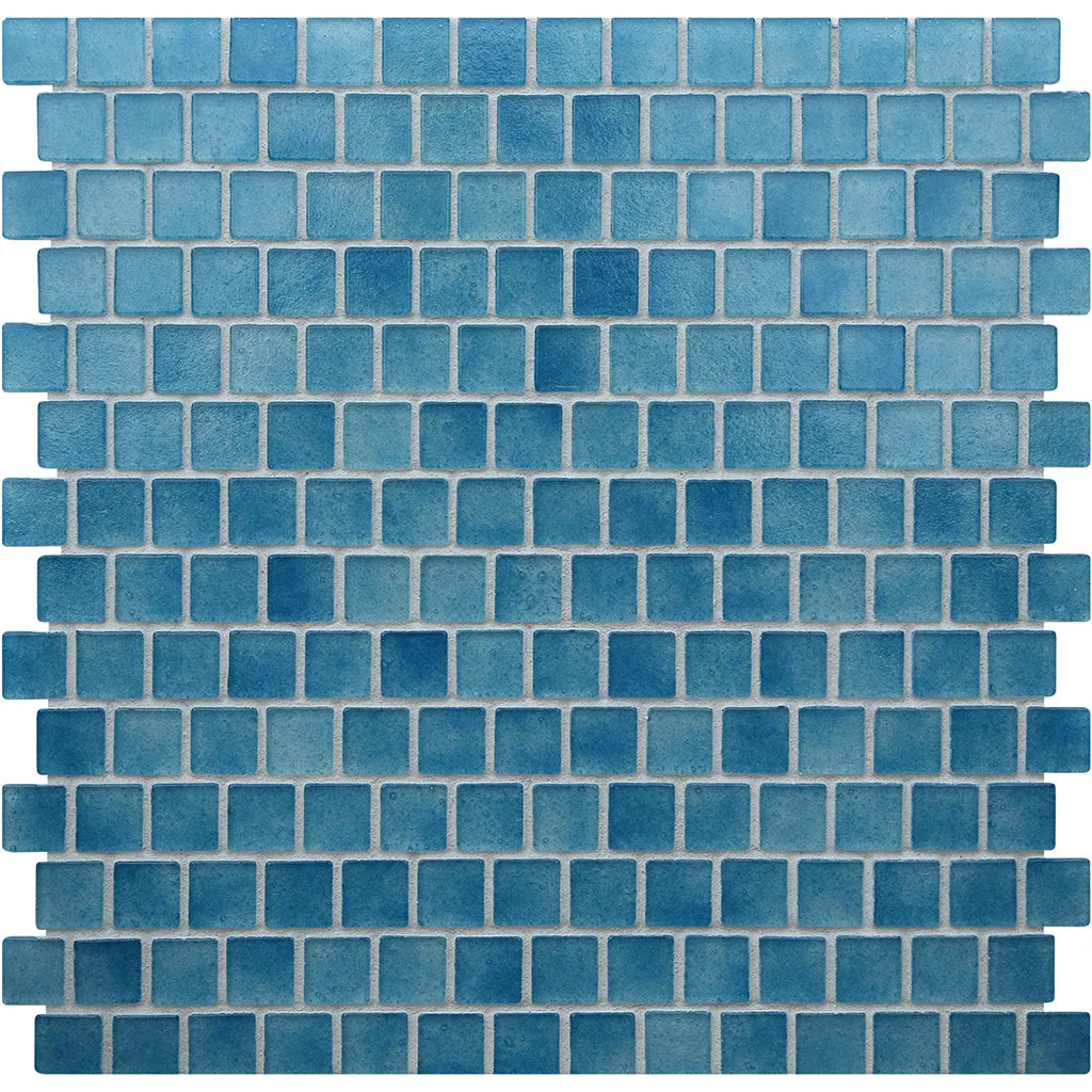 Carnelian Blue Natural, 3/4" x 3/4" - Glass Tile