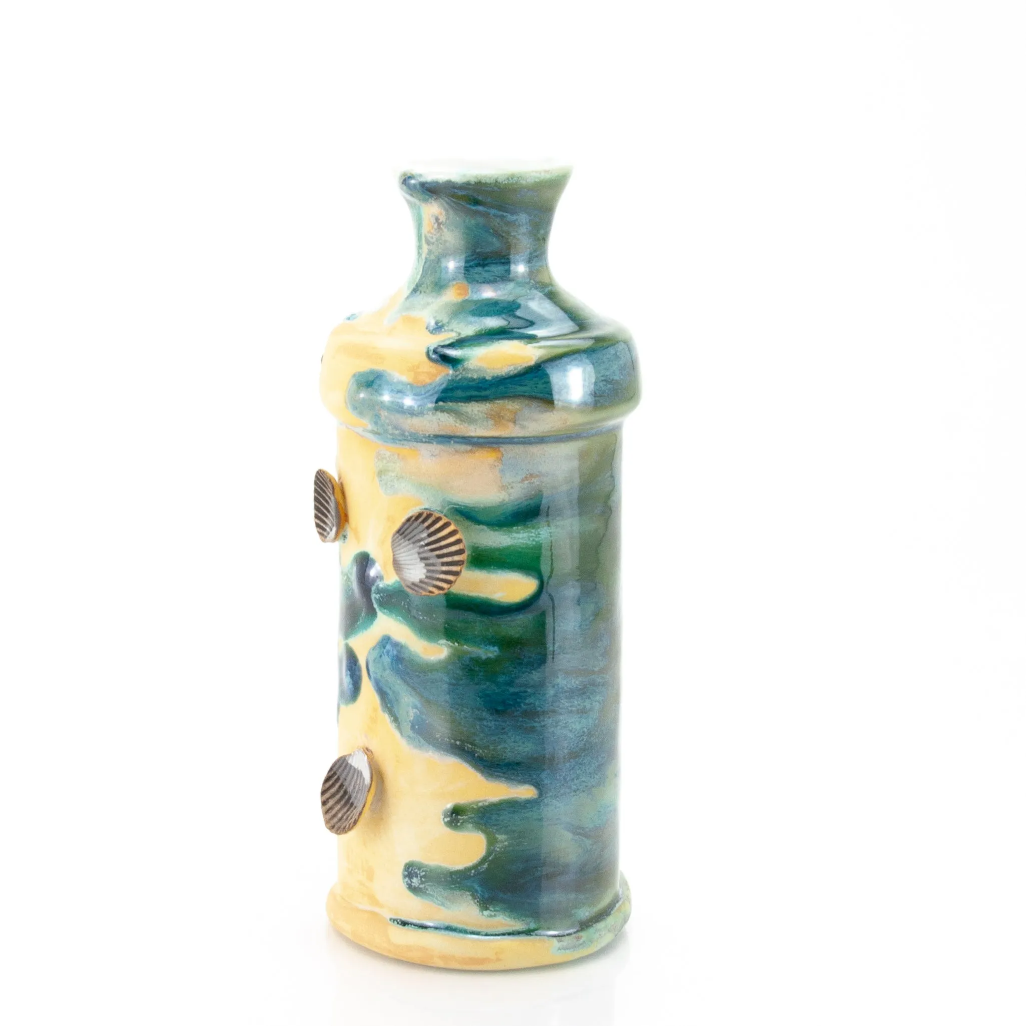 Ceramic Vase - Sea Foam Green