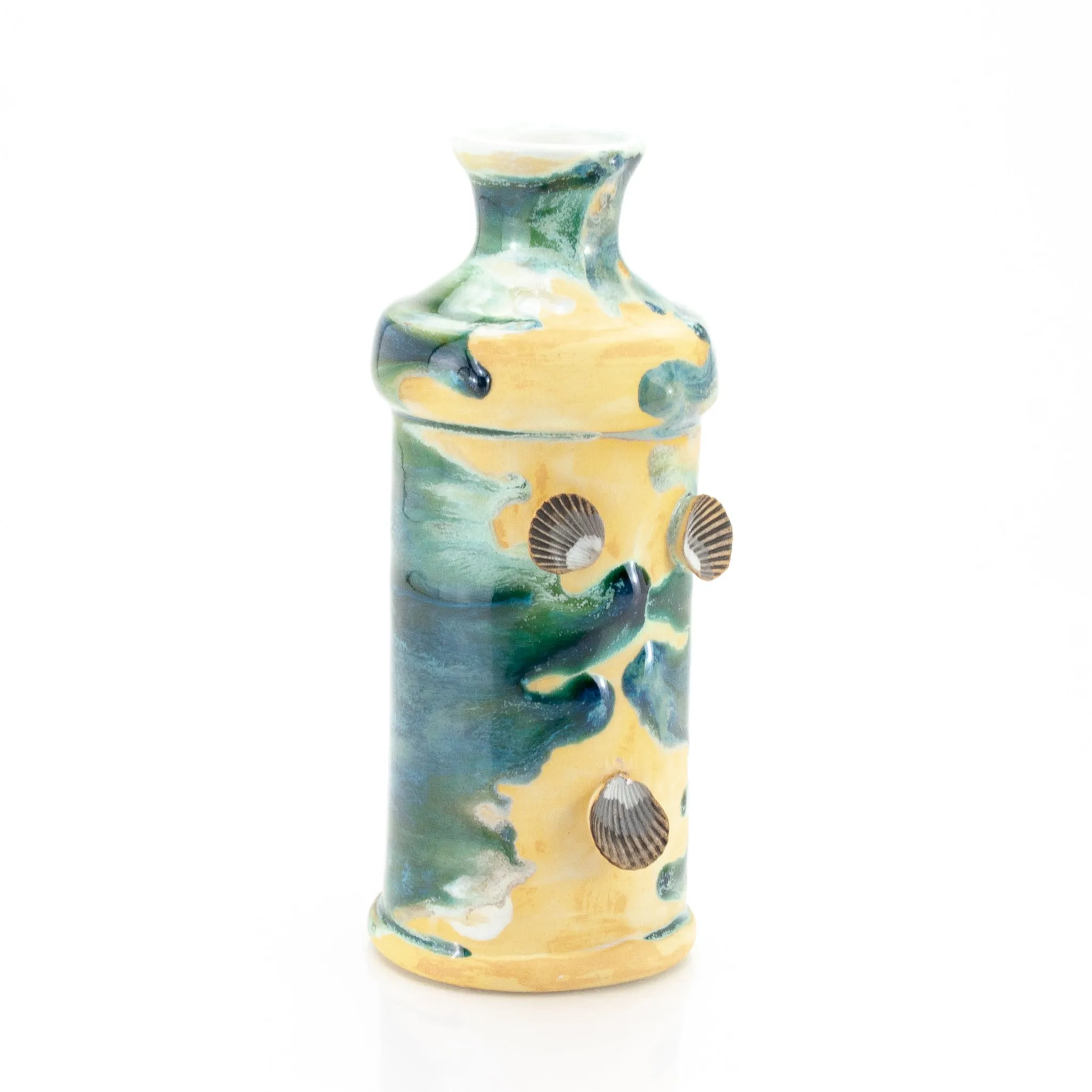 Ceramic Vase - Sea Foam Green