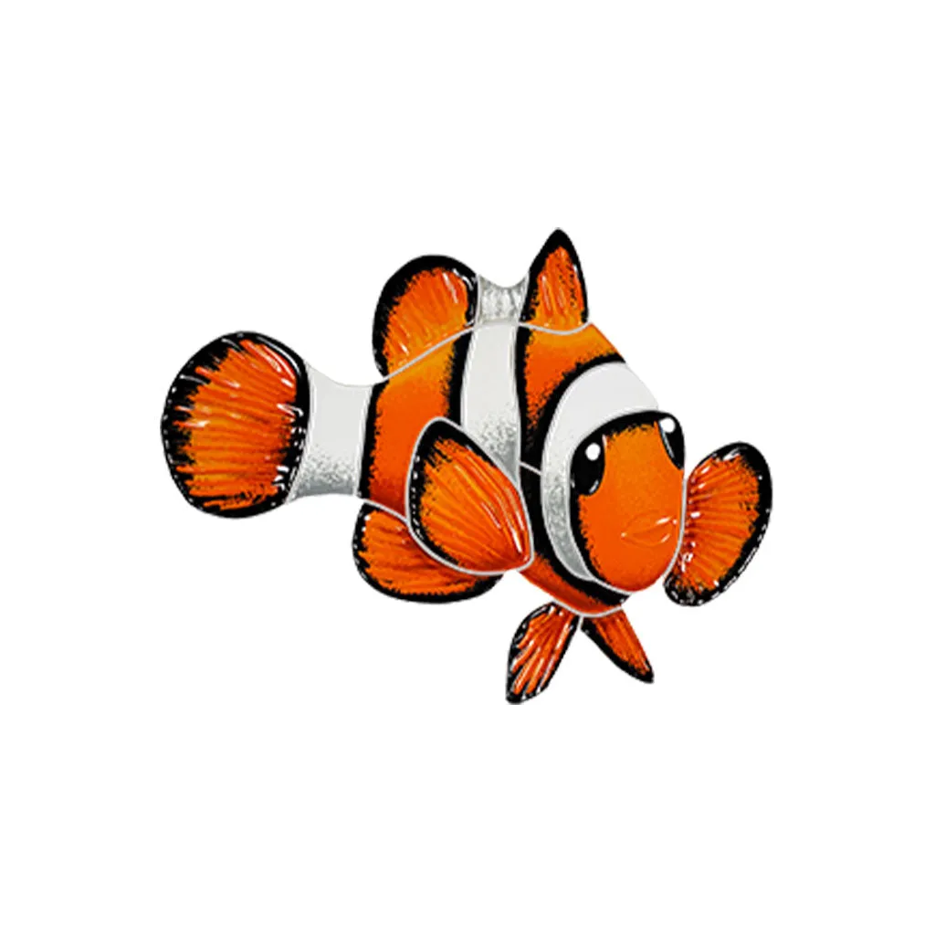 Clownfish Right - Pool Mosaic