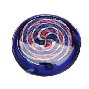 Devol Glass - Reticello Belt Buckle Pipe