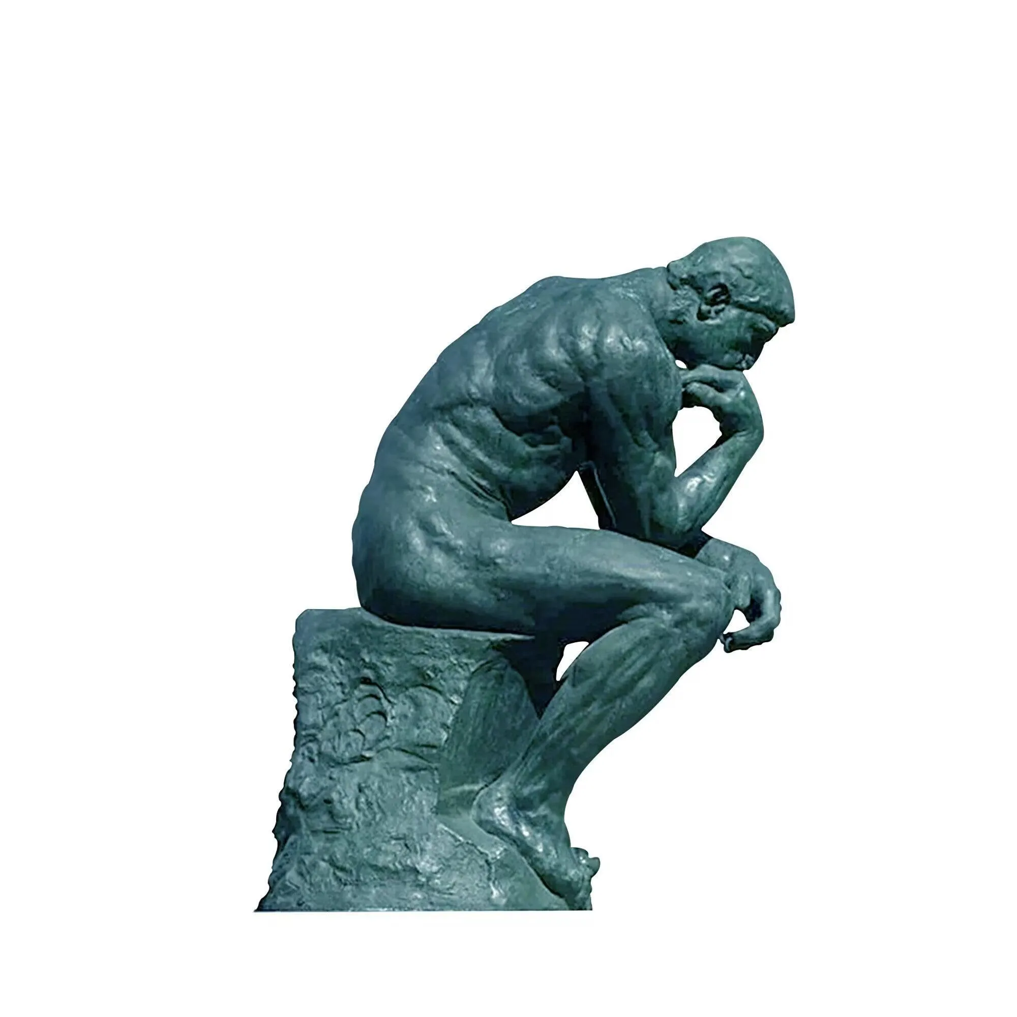 FINEST Famous Sculptures "The Thinker" Bronze Sculpture FB-021