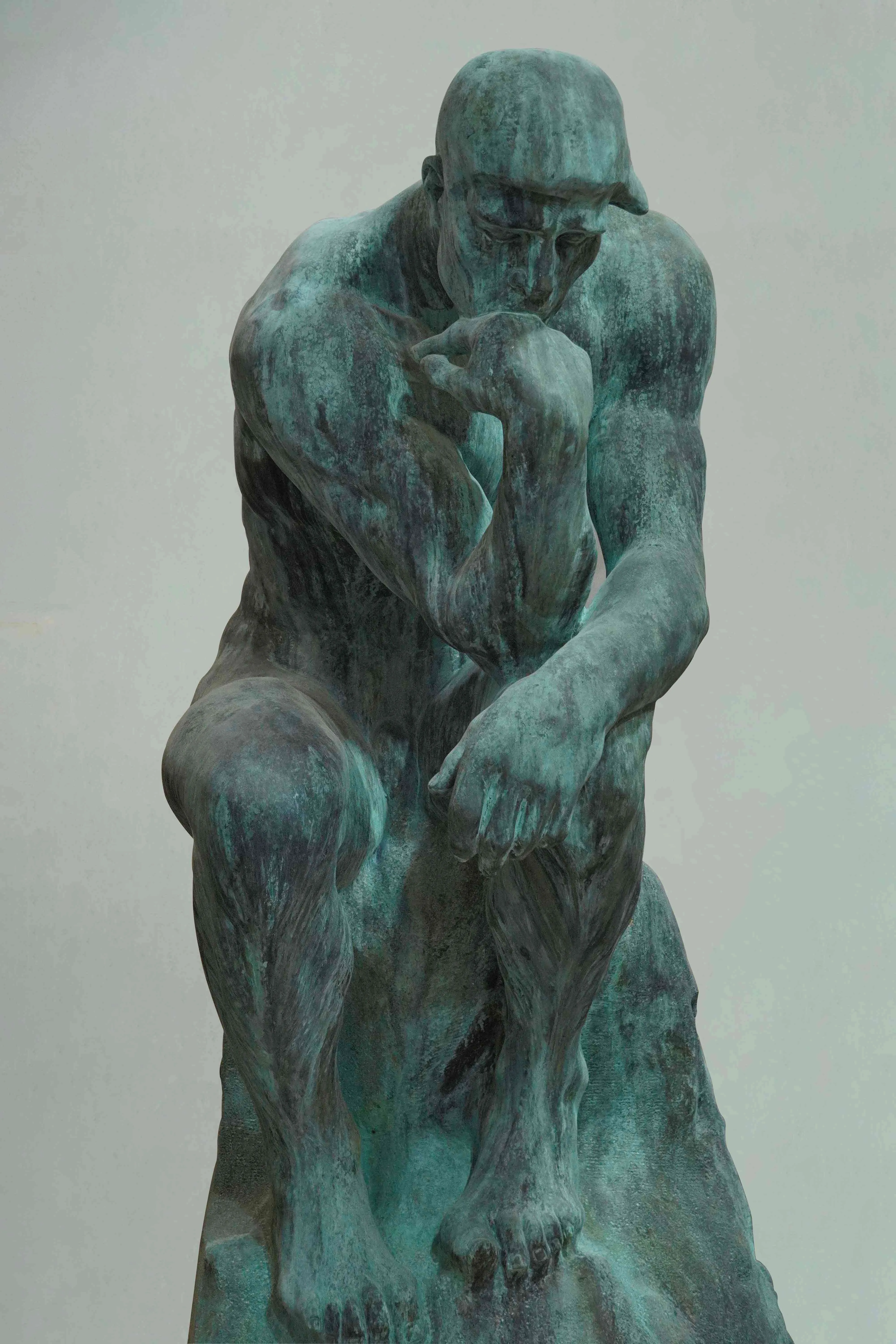 FINEST Famous Sculptures "The Thinker" Bronze Sculpture FB-021