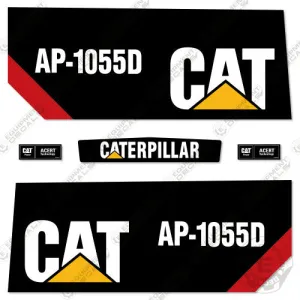 Fits Caterpillar AP1055D Decal Kit Paver (2010 - 2011)