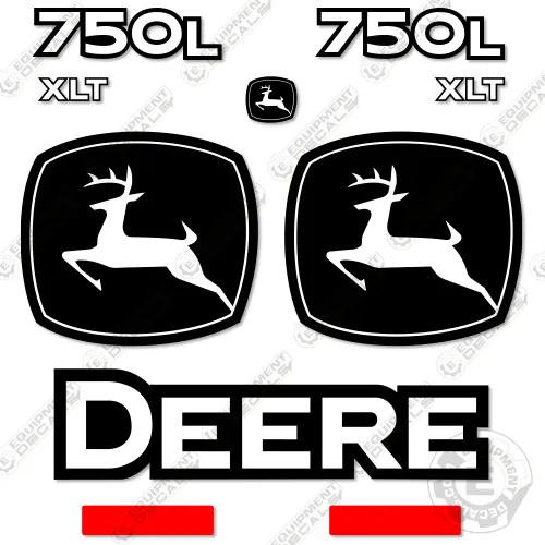 Fits John Deere 750L XLT Decal Kit Dozer