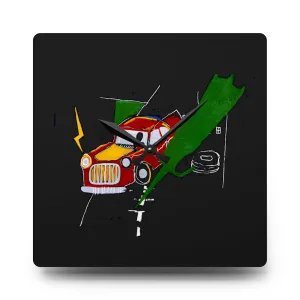 Jean-Michel Basquiat "Untitled" Artwork Acrylic Wall Clock