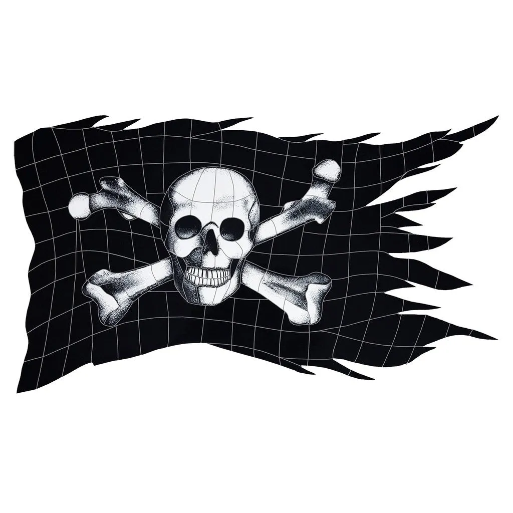 Jolly Roger Flag - Pool Mosaic