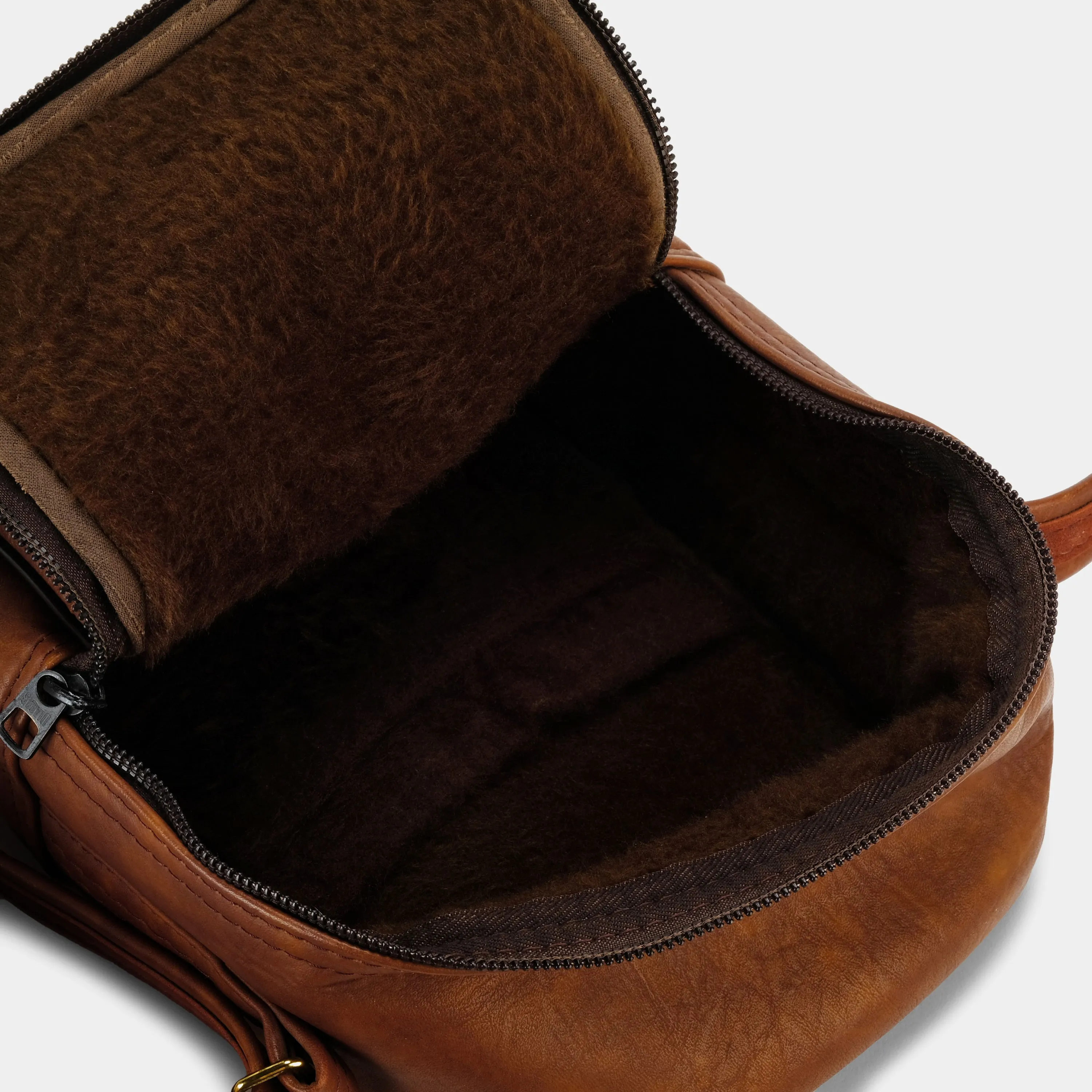 Kodak Brown Faux Leather Camera Bag