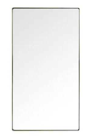 Kye 4DMI0108 22x40 Rectangle Mirror - Gold