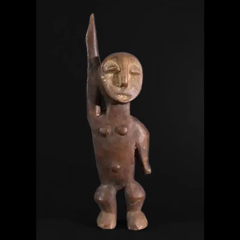 Lega Bwami Society Female Initiation Figure, Congo #27