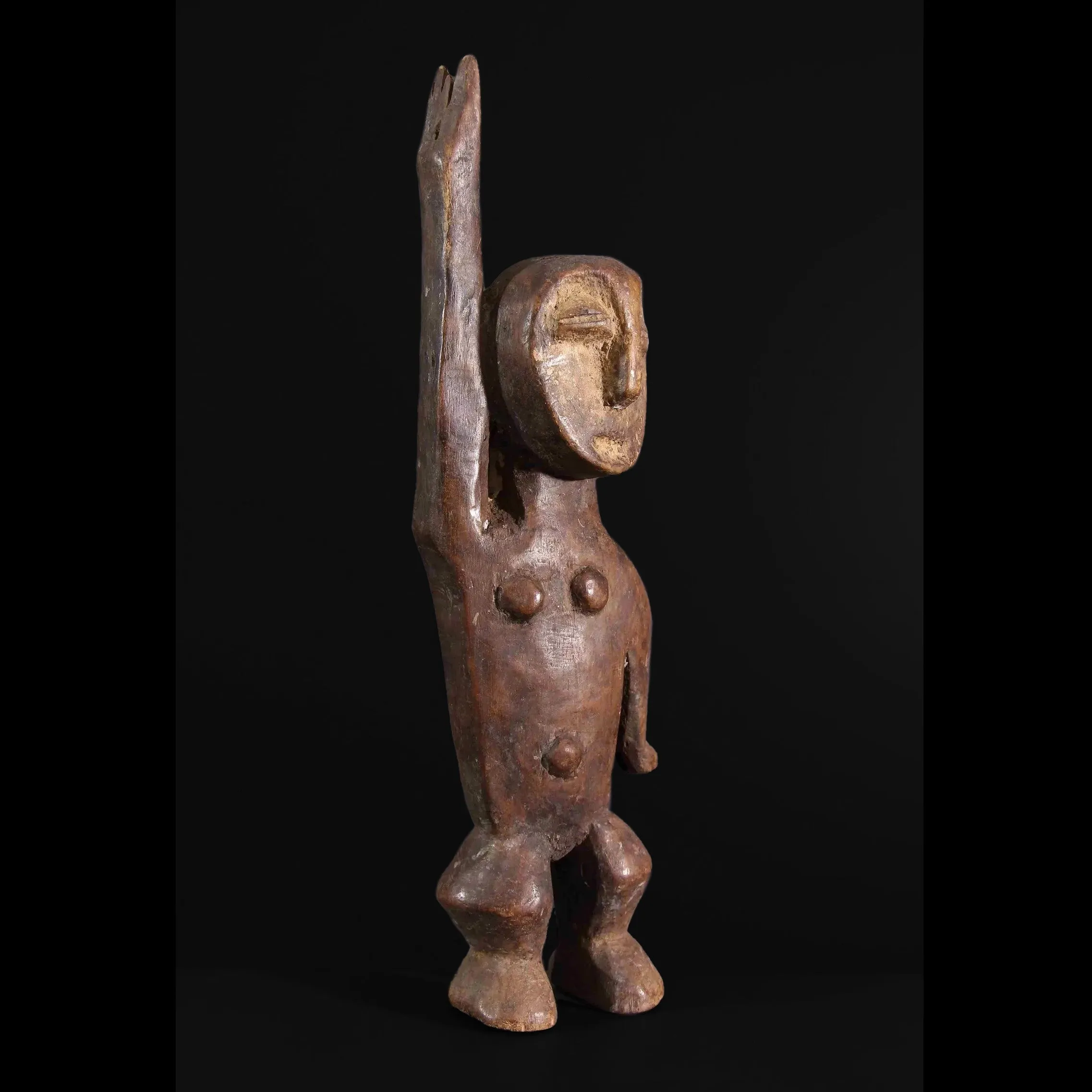 Lega Bwami Society Female Initiation Figure, Congo #27