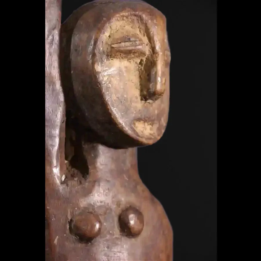 Lega Bwami Society Female Initiation Figure, Congo #27