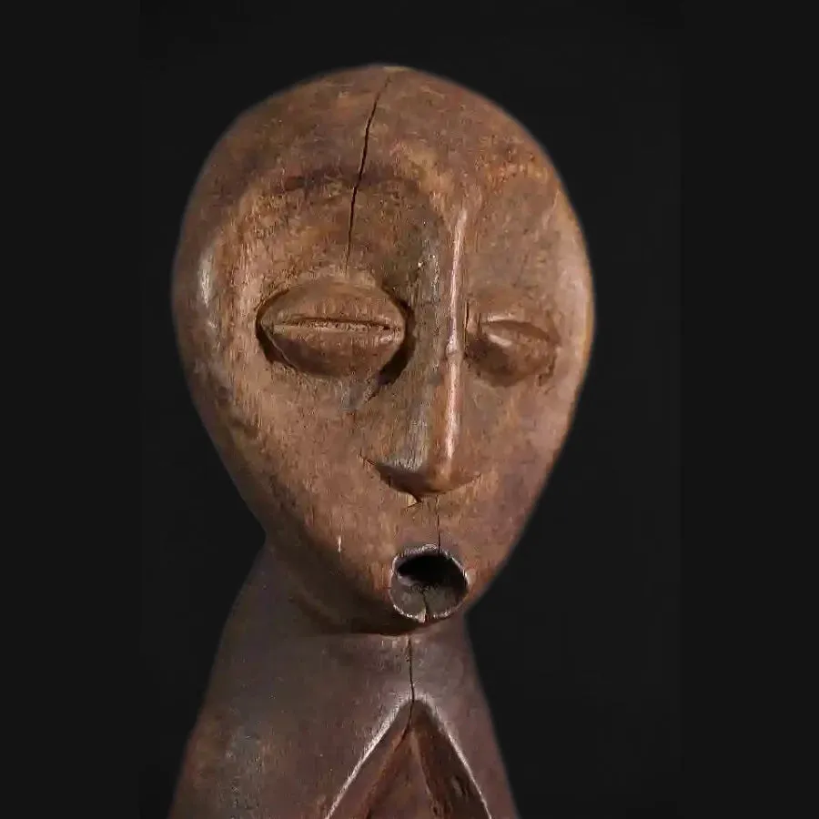 Lega Bwami Wooden Figure, Congo #11