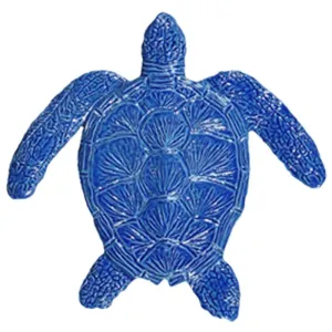 Loggerhead Turtle - 6" Blue - Pool Mosaic