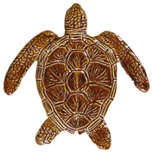 Loggerhead Turtle - 6" Brown - Pool Mosaic