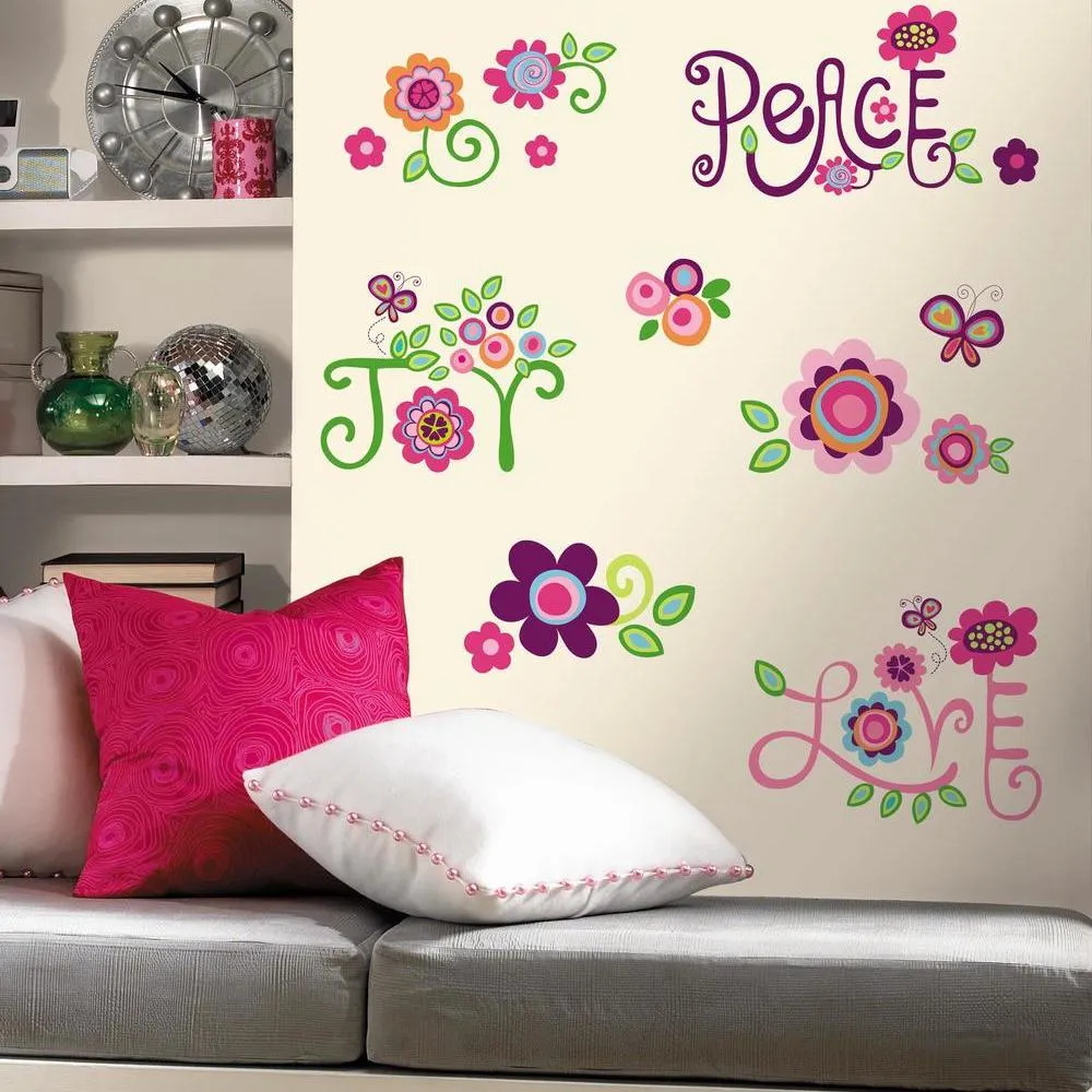 Love, Joy, Peace Wall Decals