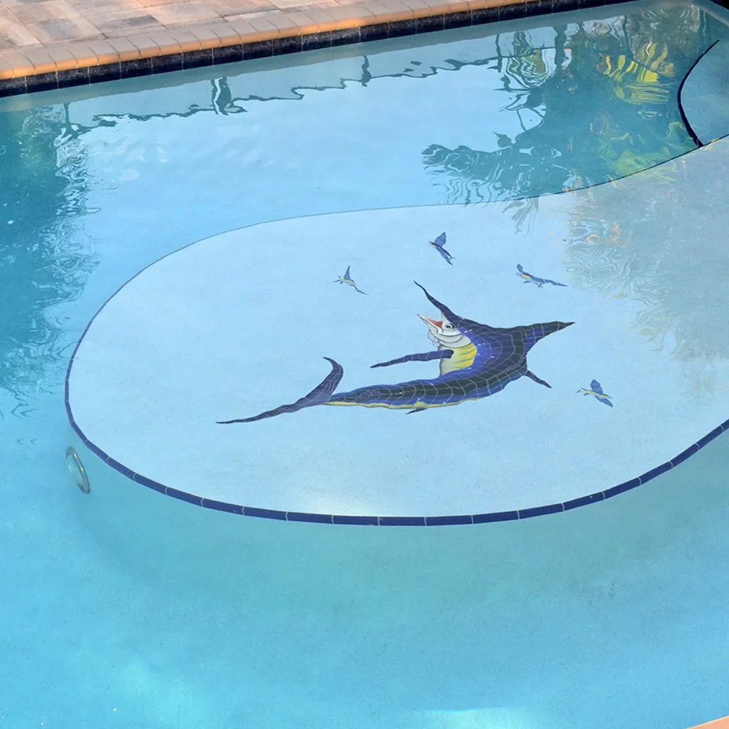 Marlin - Pool Mosaic