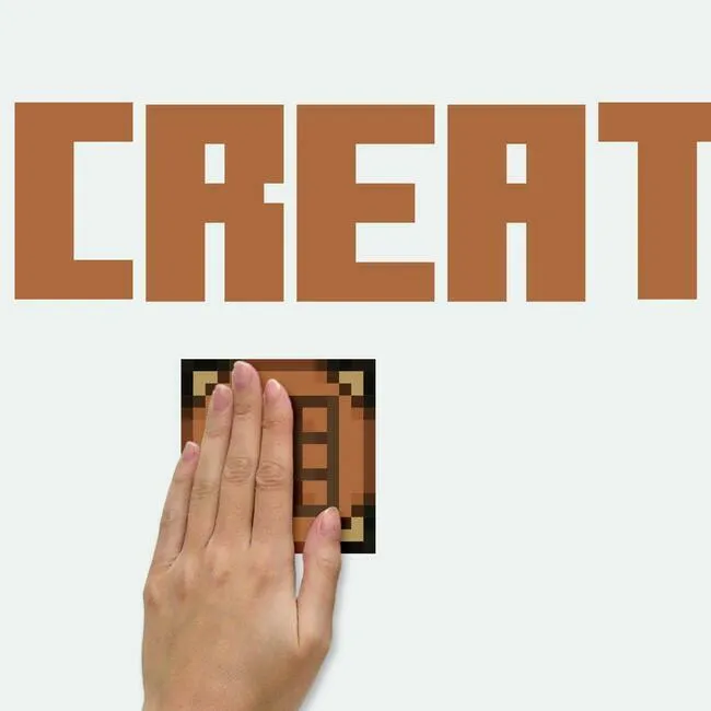 Minecraft Eat Sleep Mine Create Peel And Stick Wall Decals