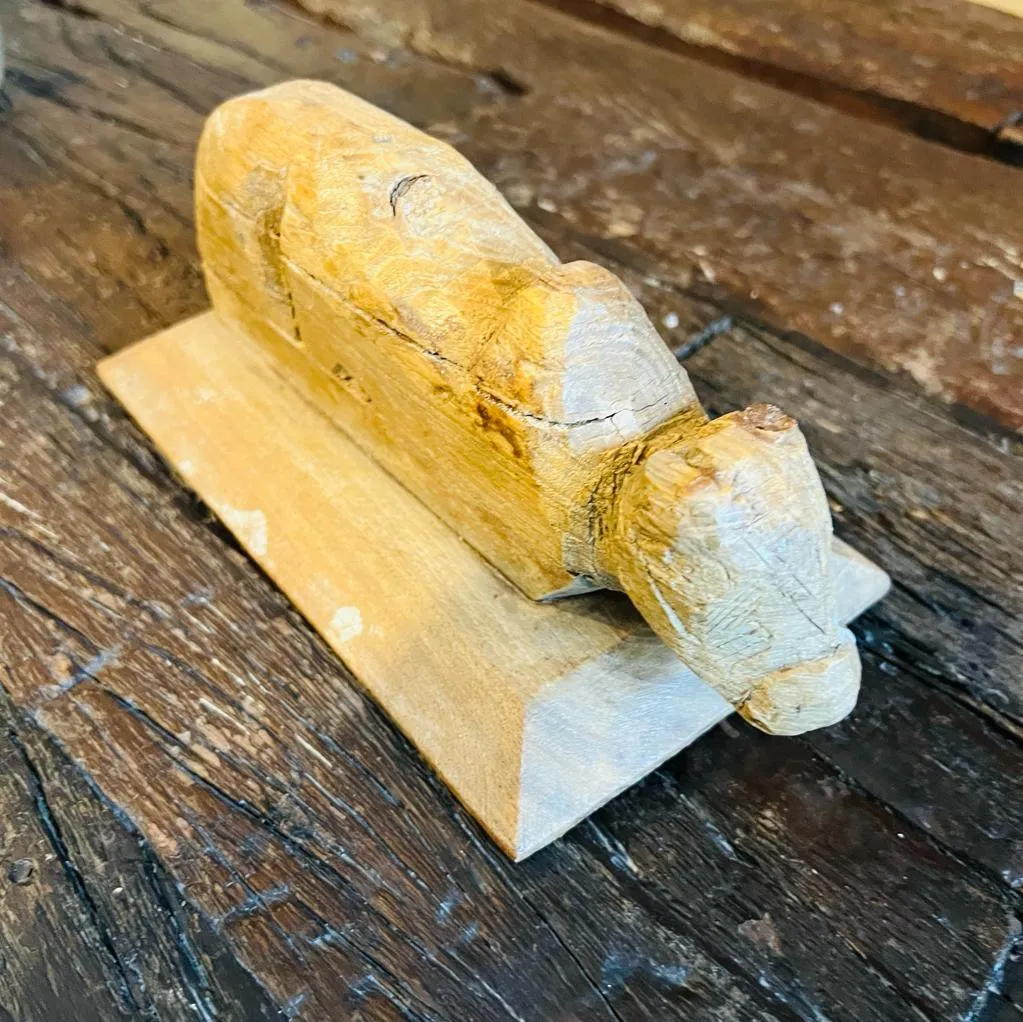 Nandi-10 : Wooden Nandi