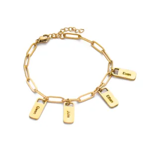 Personalized Keepsake Charm Bracelet/Anklet