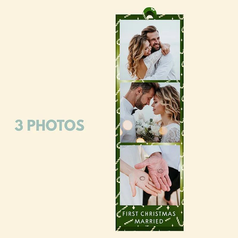 Personalized Photo Token Christmas Ornament