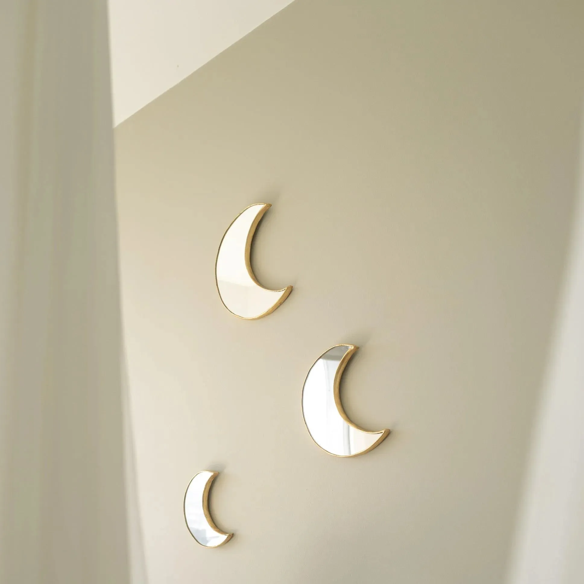 Peruvian Wall Mirror - Crescent Moon