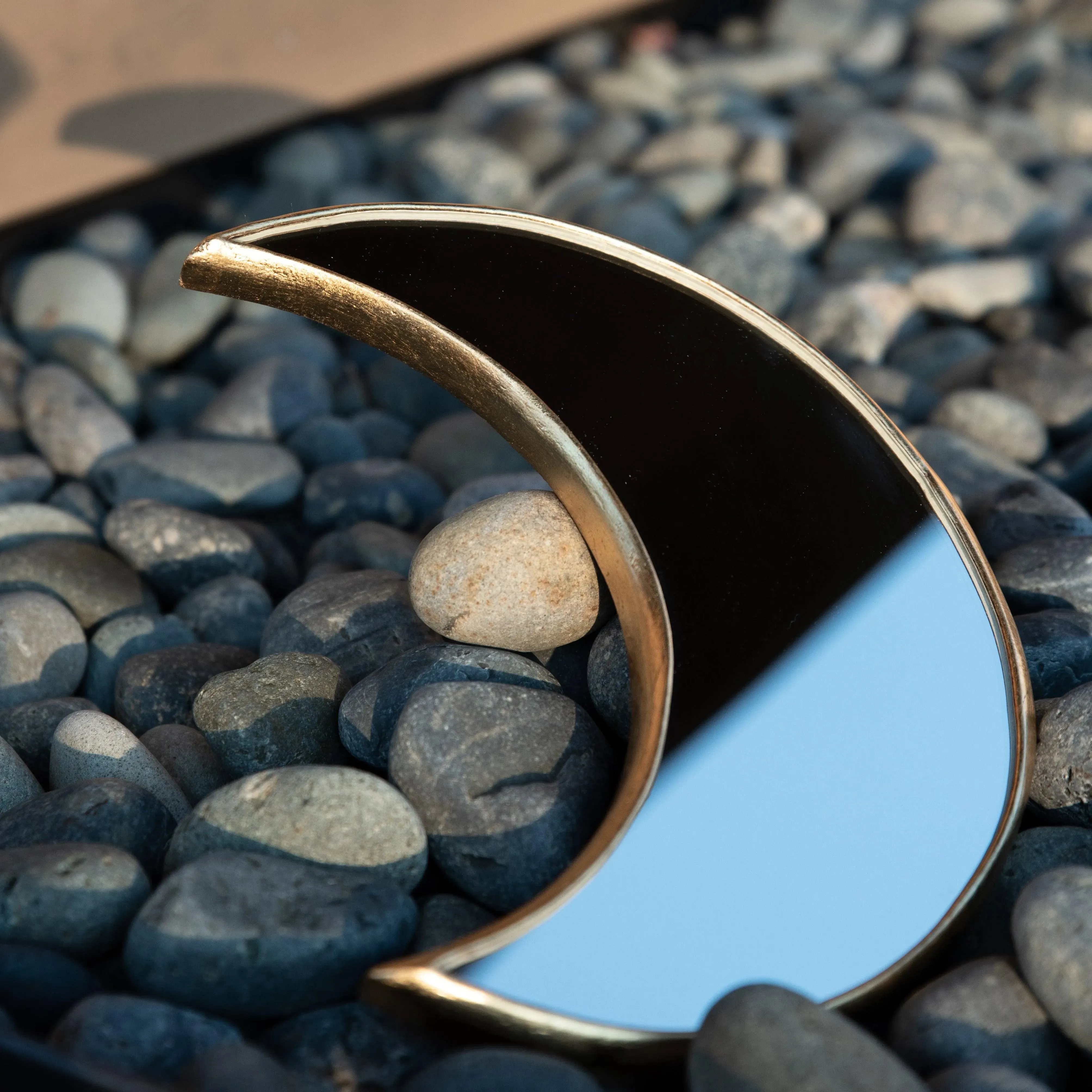 Peruvian Wall Mirror - Crescent Moon