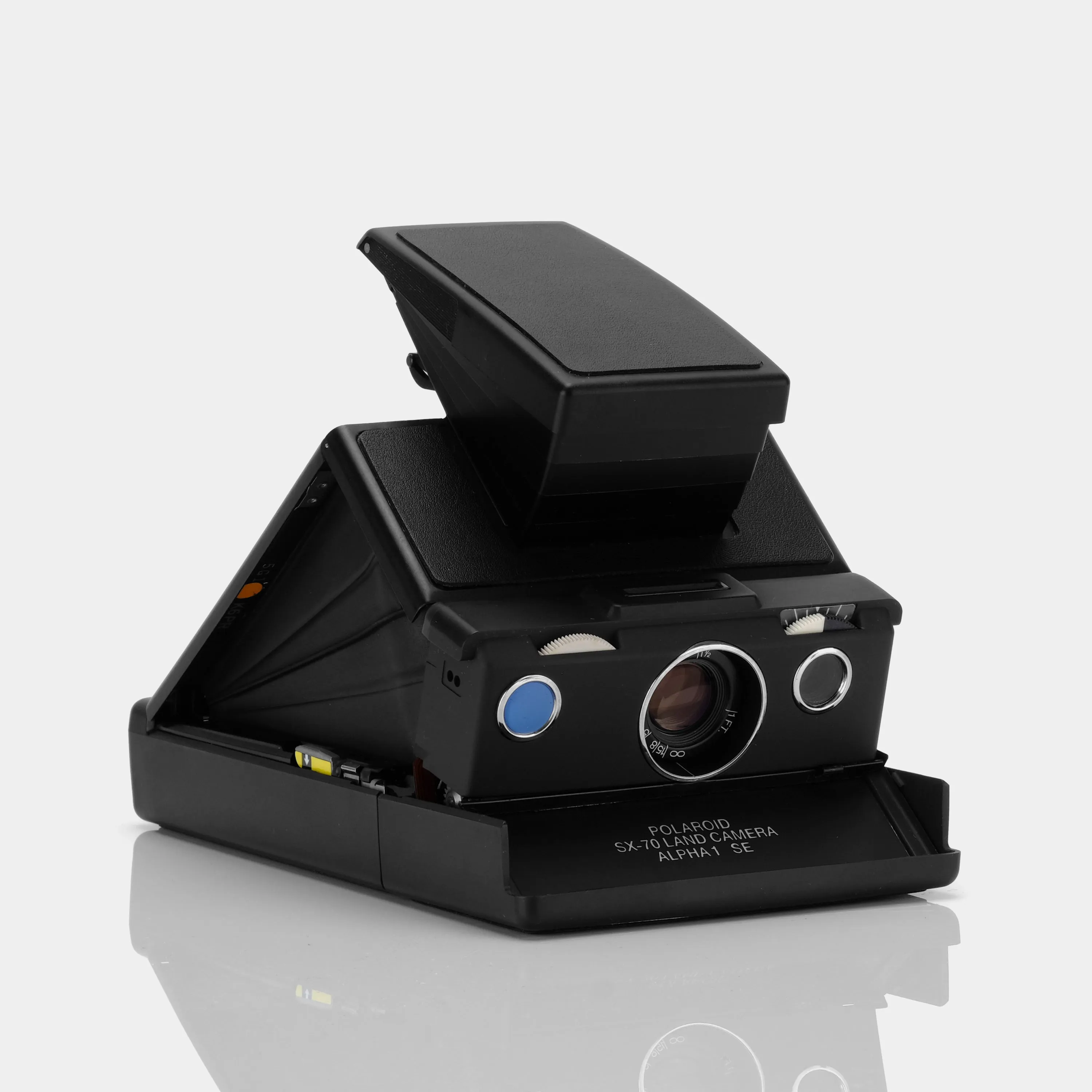 Polaroid SX-70 Alpha 1 SE Black Folding Instant Film Camera