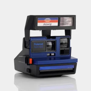 Pre-Production Polaroid Spirit 600 Blue Amway Instant Film Camera