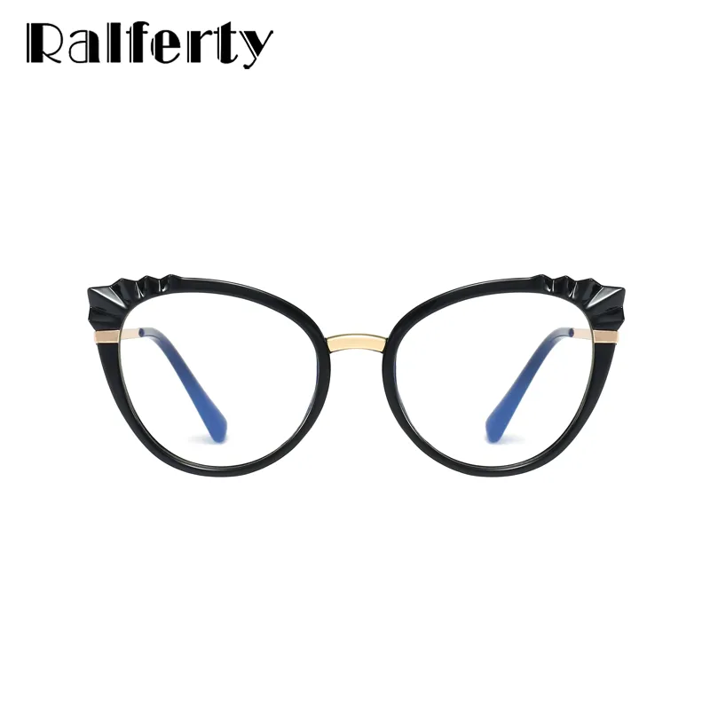 Ralferty Women's Full Rim Cat Eye Tr 90 Eyeglasses F95701