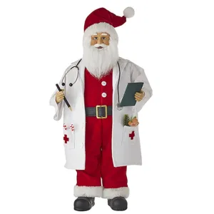 Raz Imports 2022 Healthcare Heroes 18" Doctor Santa