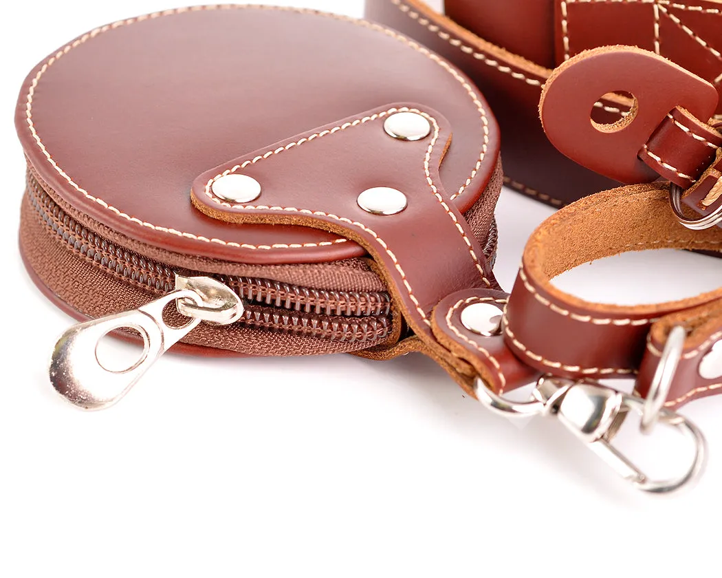 Retro Genuine Leather Shoulder Strap