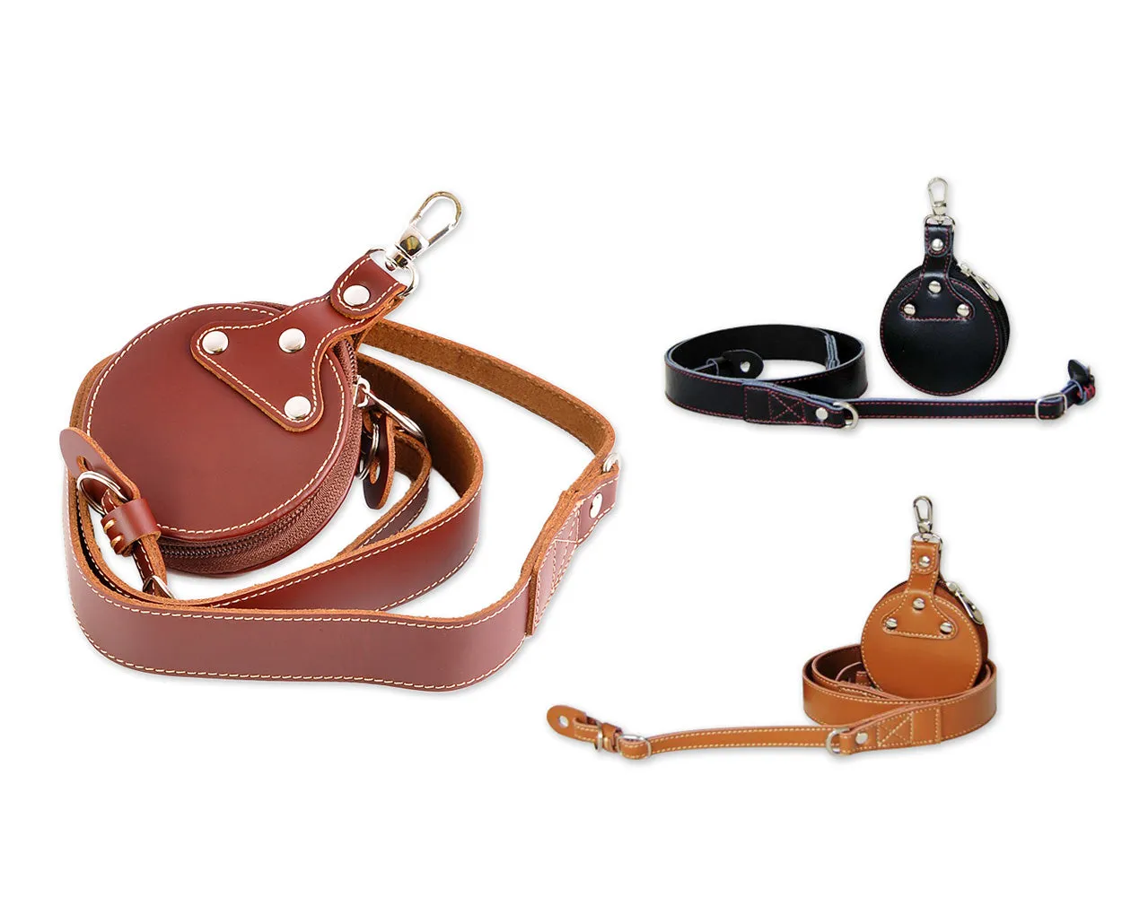 Retro Genuine Leather Shoulder Strap