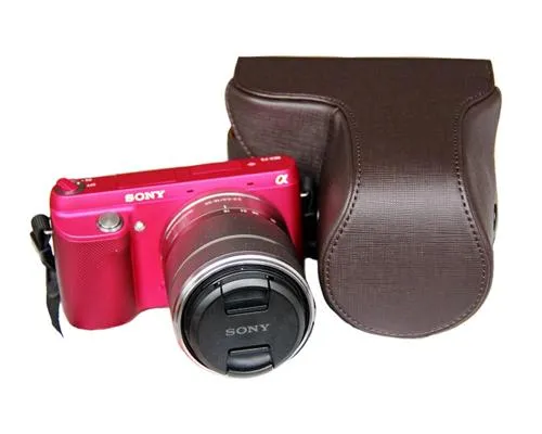 Retro Sony NEX-7 Camera Leather Case