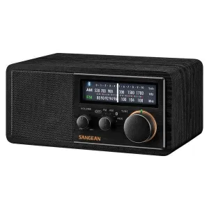 Sangean SG-118 Retro AM/FM Bluetooth Wooden Cabinet Radio