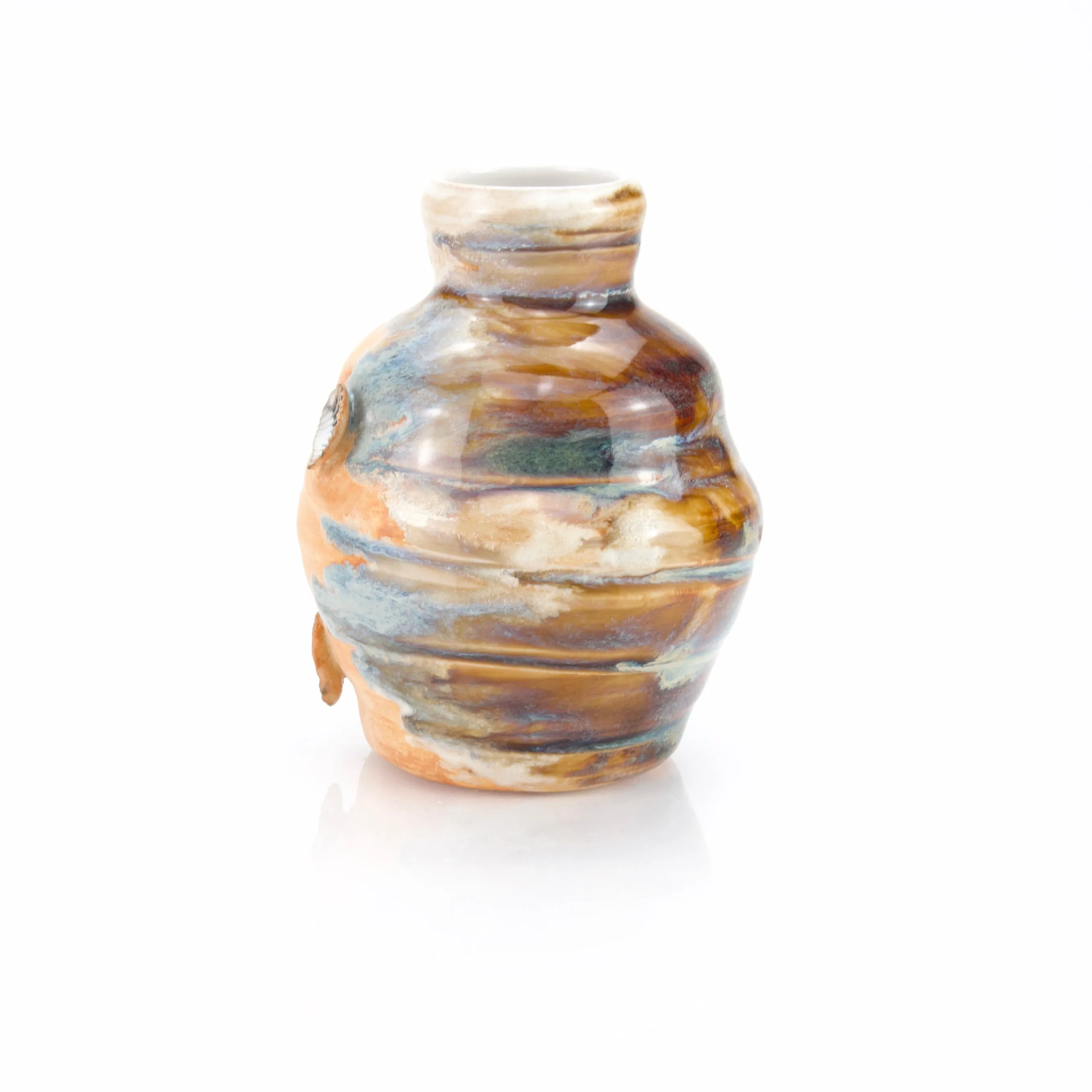 Sea Shell Vase - Oyster Pearl