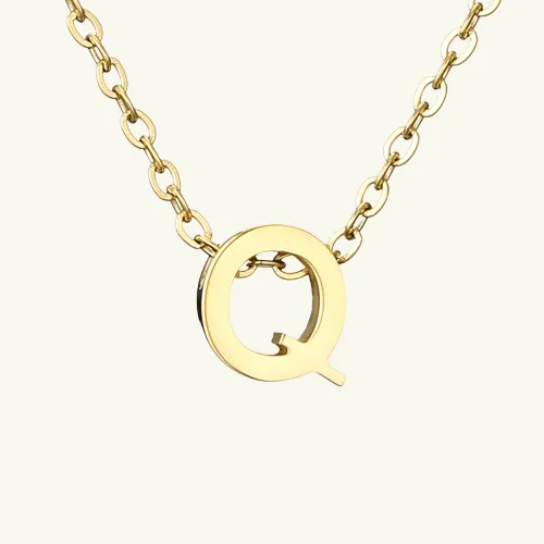 Single Letter Necklace