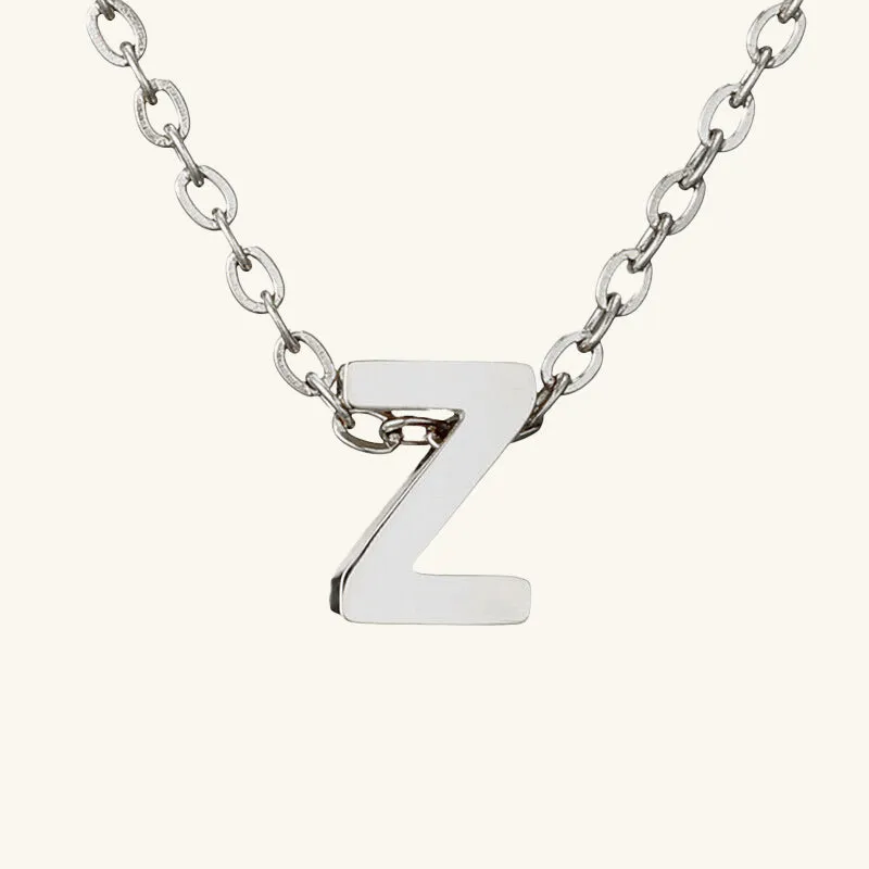 Single Letter Necklace