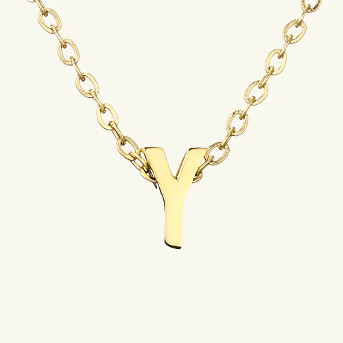 Single Letter Necklace