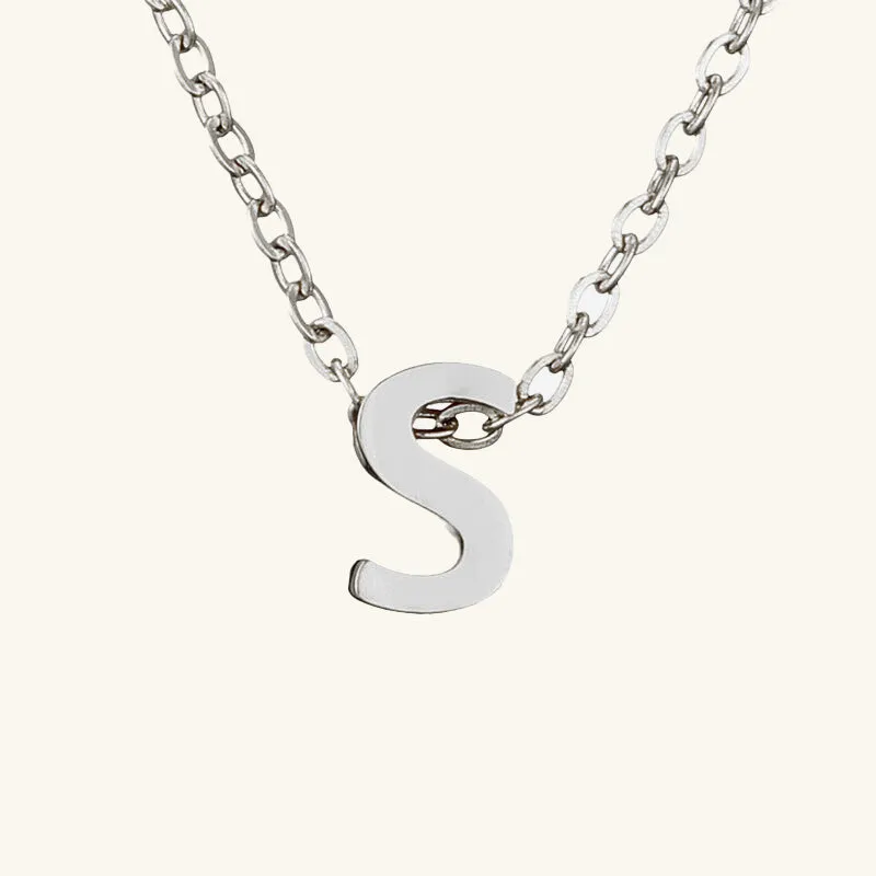 Single Letter Necklace