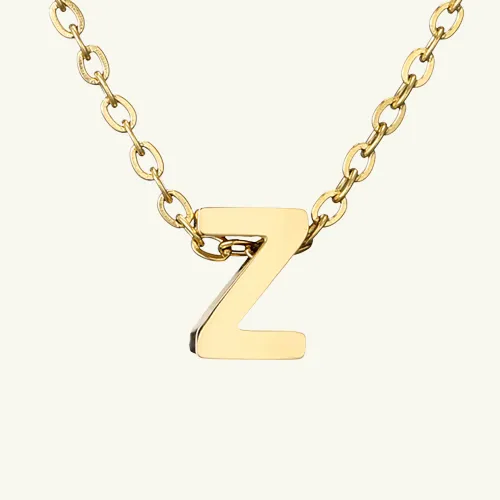 Single Letter Necklace