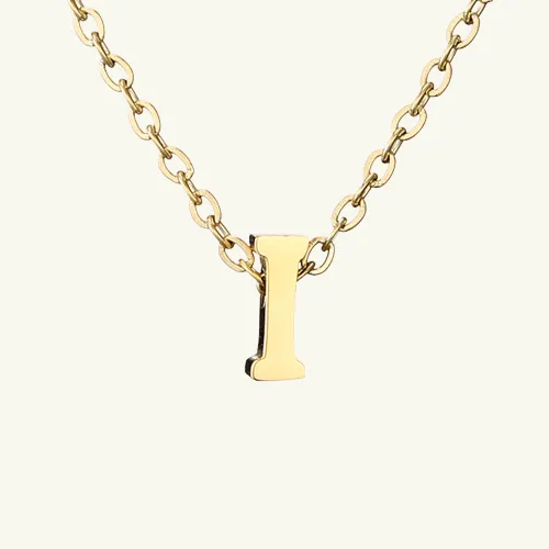 Single Letter Necklace