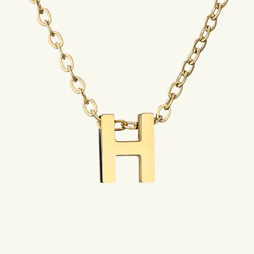 Single Letter Necklace