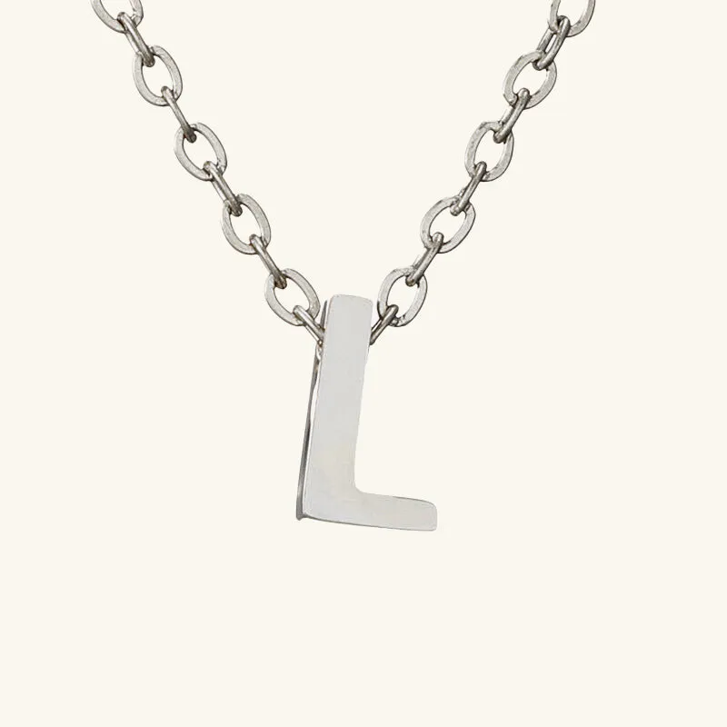 Single Letter Necklace